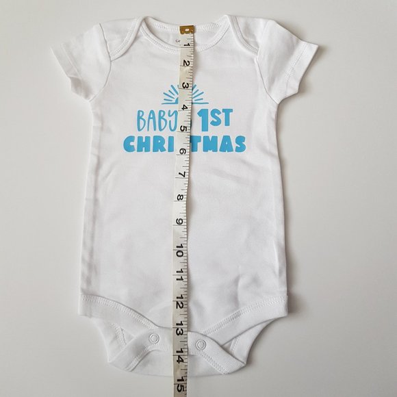 "Baby's 1st Christmas" Bodysuit - Picture 6 of 7